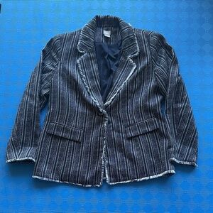 Chico's Striped Blazer